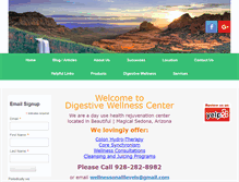 Tablet Screenshot of digestivewellnesscenter.com